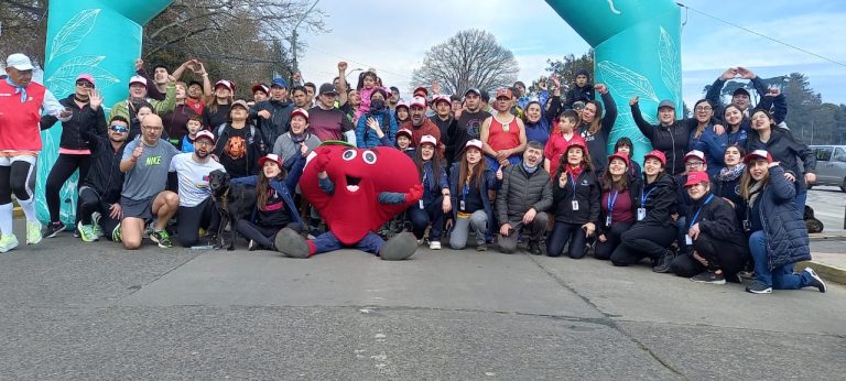 La gran corrida «Muevete por tu Corazón» se tomó la costanera de Valdivia