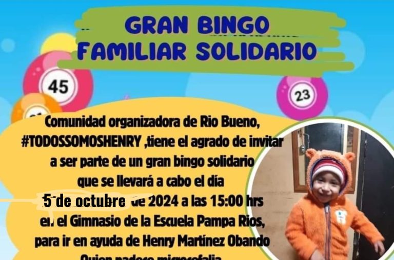 Madre de menor con grave enfermedad cerebral realizará Bingo para costear gastos médicos