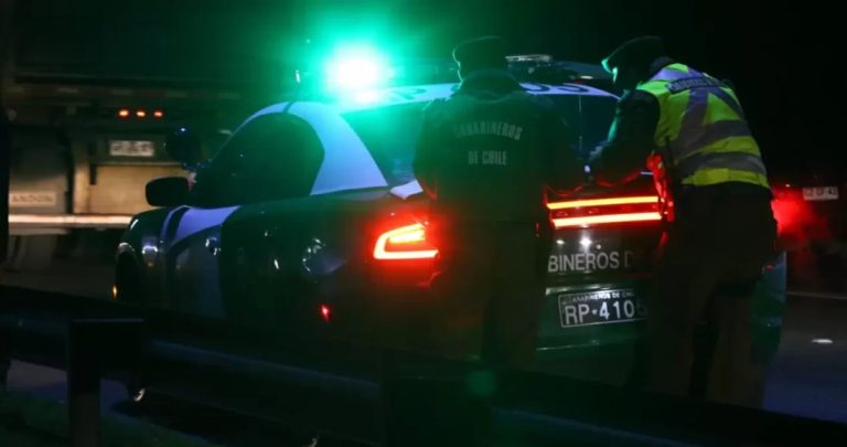 Detienen a conductor en estado de ebriedad en Paillaco