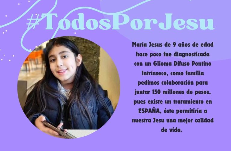 recolectan fondos para millonario tratamiento de niña de 9 años