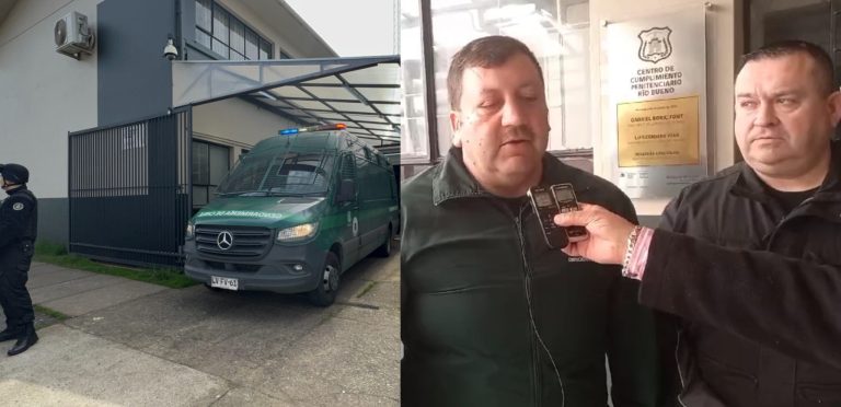 Cárcel de Río Bueno recibió sus primeros internos y Gendarmes exigen mayor dotación de personal