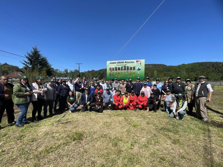 Inauguraron Parque Urbano de Malalhue