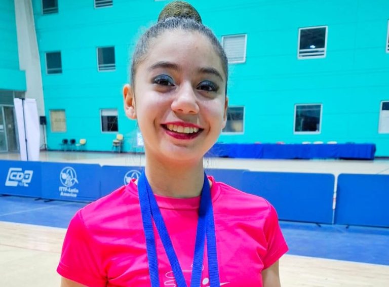 Gimnasta Ignacia Calfuquir estará en el Sudamericano Santiago 2024