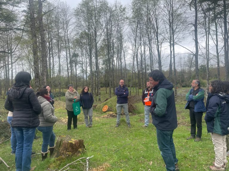 Comunidad de Nontuelá se capacita en prevención de incendios forestales