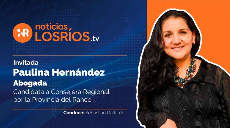 Entrevista a Paulina Hernández, candidata a consejera regional por la Provincia del Ranco