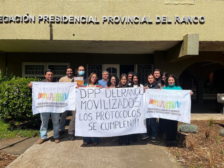 Funcionarios del Ministerio del Interior declaran movilización por incumplimiento de acuerdos