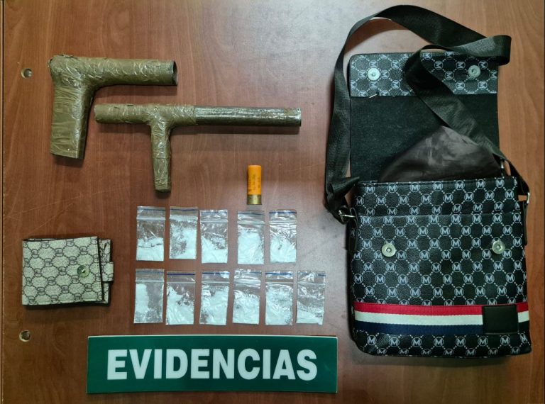 Siete personas fueron detenidas en Valdivia por microtráfico de drogas y porte ilegal de armas