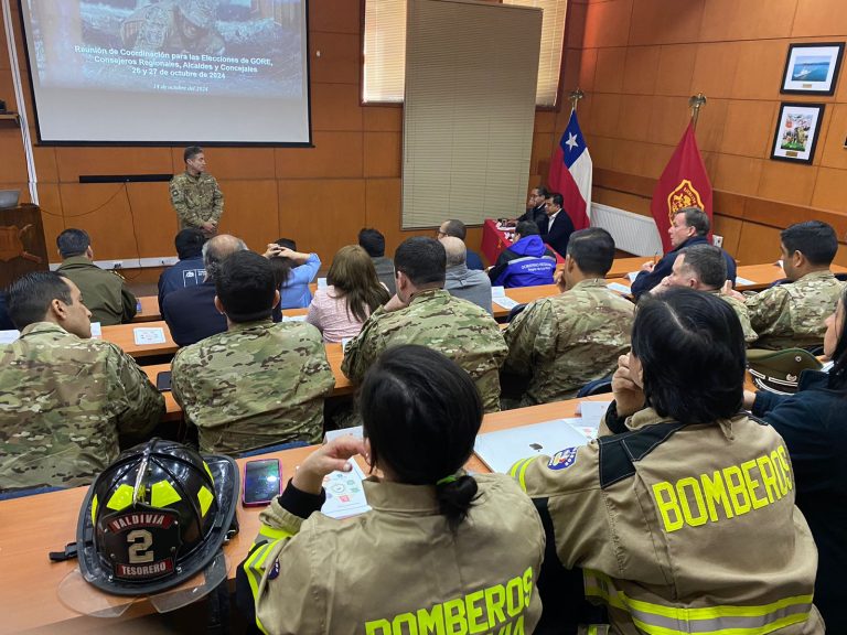 Ejército realizó reunión de coordinación para próximas Elecciones Regionales y Municipales 2024