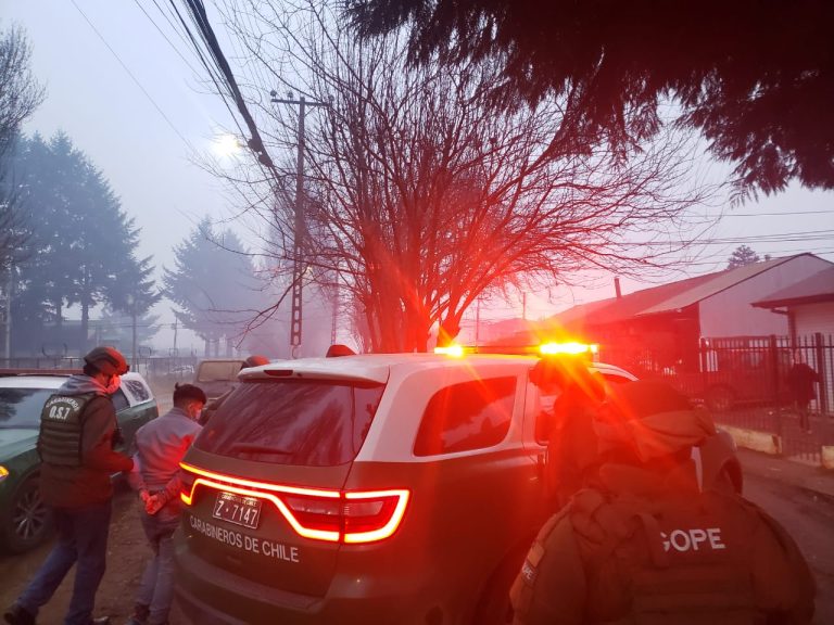 Cinco detenidos y drogas incautadas en dos operativos del OS7 en Los Ríos