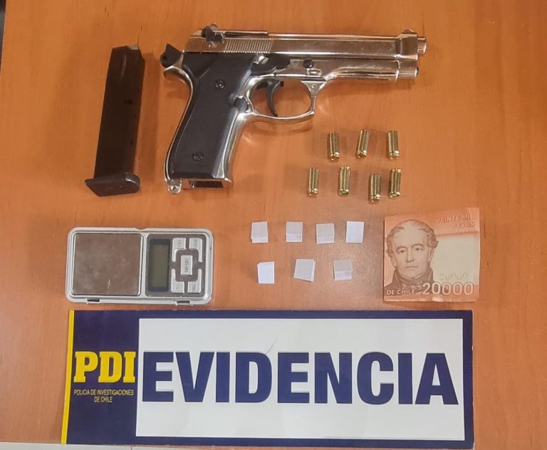 PDI detiene a cuatro personas por microtráfico en Valdivia y Futrono