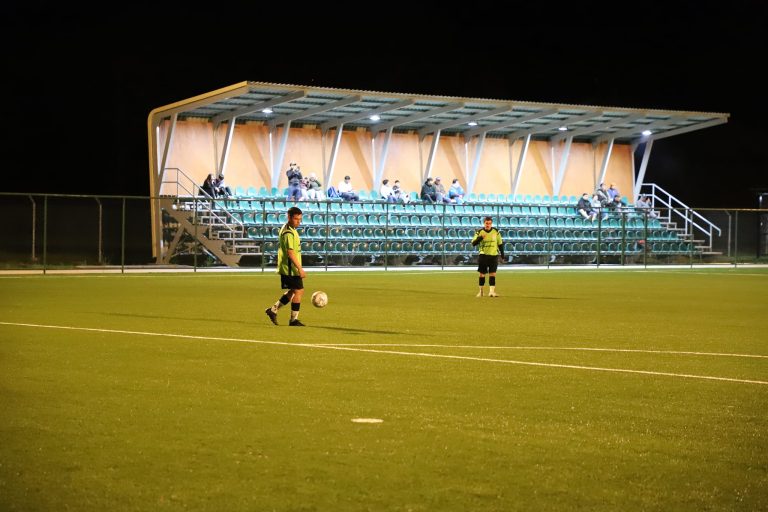 Inauguran moderno Estadio Municipal de Mantilhue