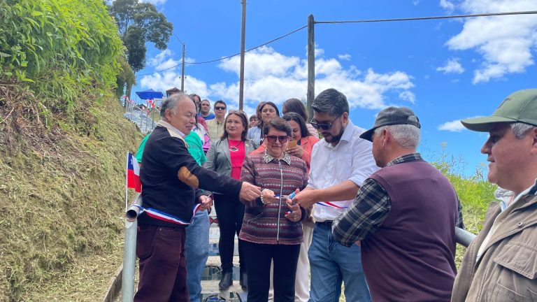 Fundación San Jorge inauguró proyecto «La Escalera Cerro La Marina» en Corral