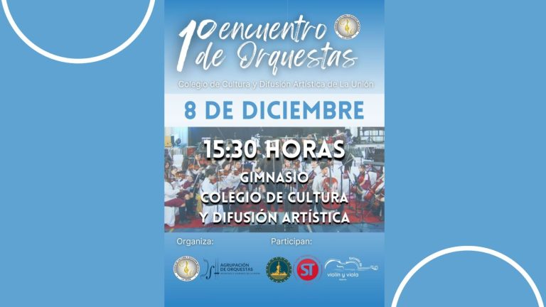 Más de 100 jóvenes participarán en el Encuentro de Orquestas en el Colegio de Cultura