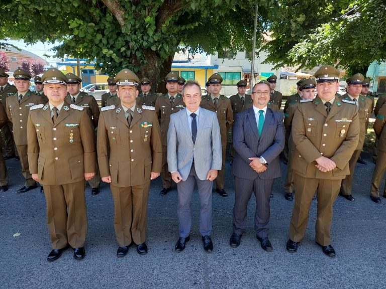 Realizaron Cambio de Mando en la Cuarta Comisaría de Carabineros de Río Bueno