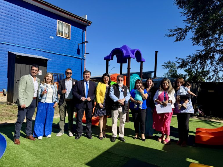 Inauguran nuevo patio de juegos en Residencia Nidal gracias a inversión del Gobierno Regional