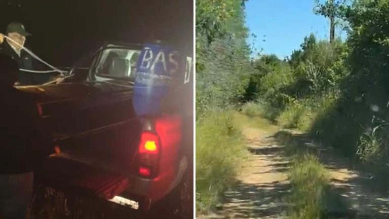 Familia de Lago Ranco debió trasladar féretro en el pickup de una camioneta por malas condiciones de camino y acceso