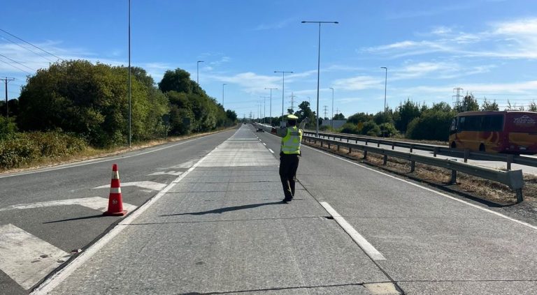 Control de tránsito en la Ruta 5 Sur permite detener a sujeto con amplio prontuario