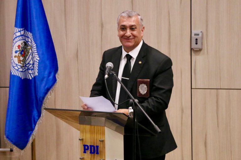 Eugenio Herrera asume como nuevo jefe de la Prefectura Provincial de la PDI Valdivia