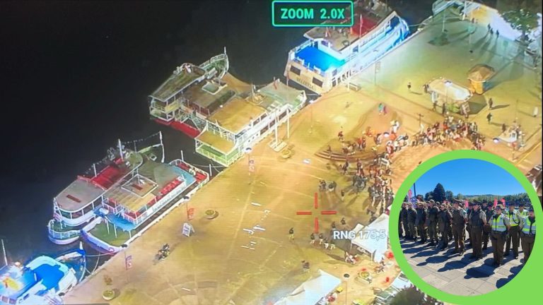 Ronda preventiva en la costanera de Valdivia finaliza con cuatro detenidos