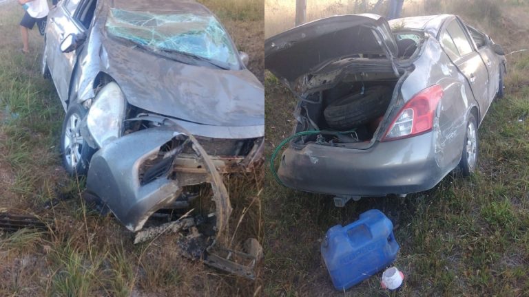 Vehículo vuelca en ruta que conecta Paillaco con Futrono