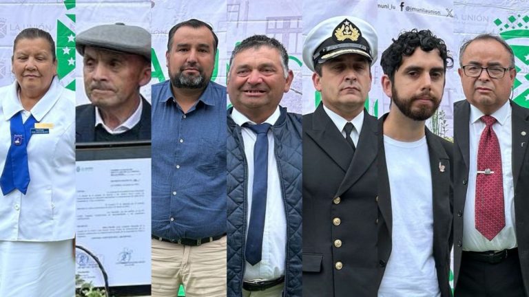La Unión reconoce a 7 Ciudadanos Destacados por su aporte al desarrollo de la comuna