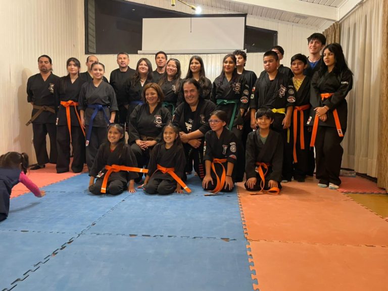 Kenpoistas de La Unión y Río Bueno logran su primera certificación del año
