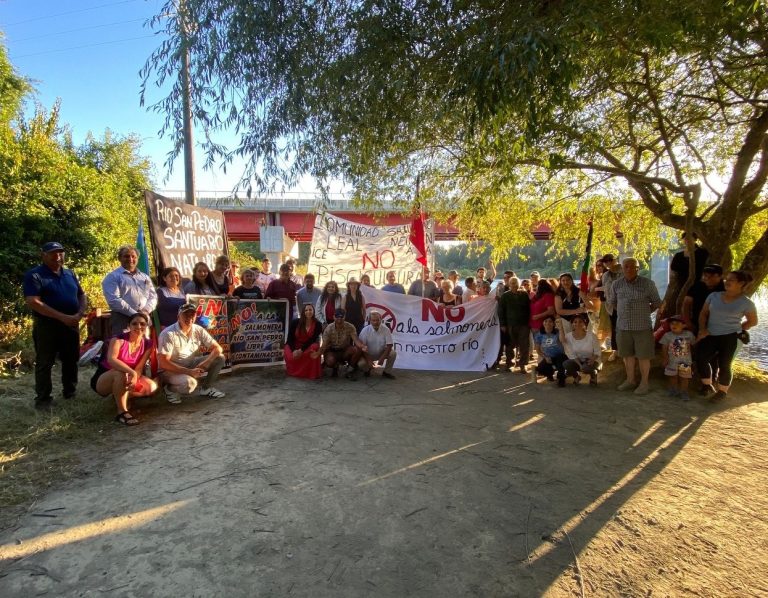 Movimiento Río San Pedro sin Salmoneras presentó a su equipo jurídico