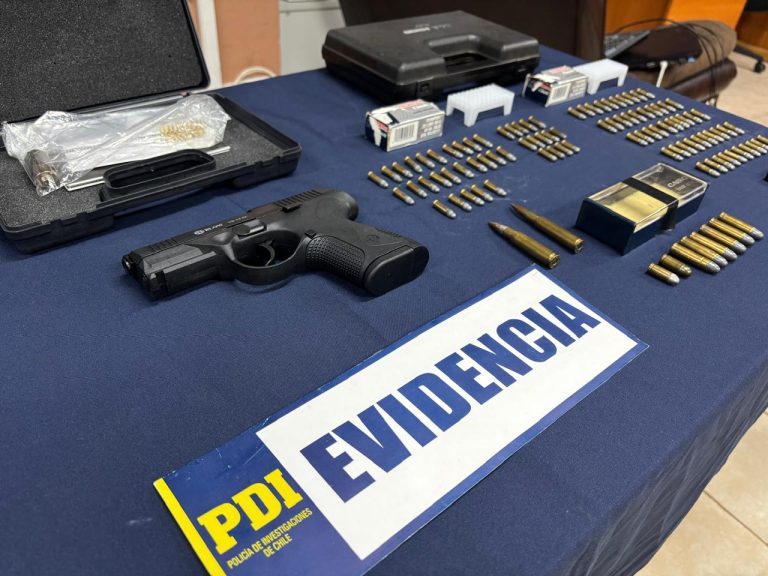 PDI detiene en La Unión a un hombre por Infracción a la Ley de Armas
