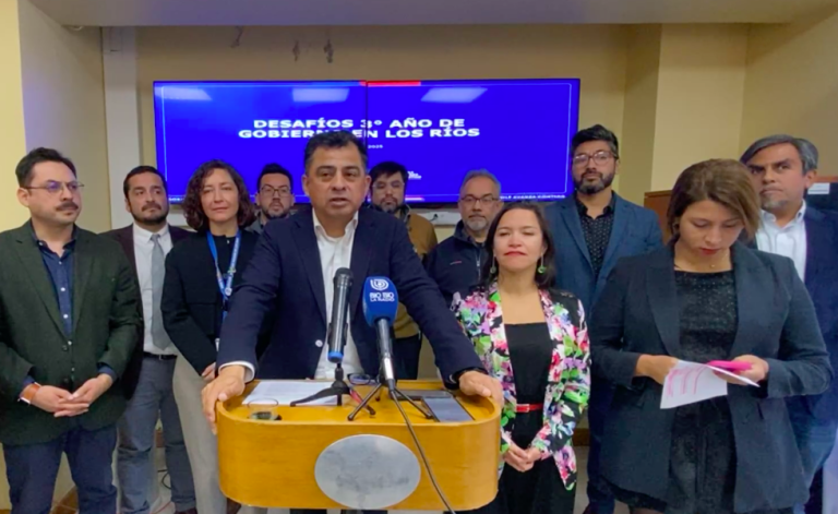 Gobierno destaca avances y desafíos en Los Ríos a tres años de gestión