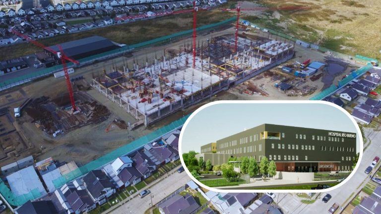 Nuevo hospital de Río Bueno avanza a paso firme con un 15% de ejecución en su construcción