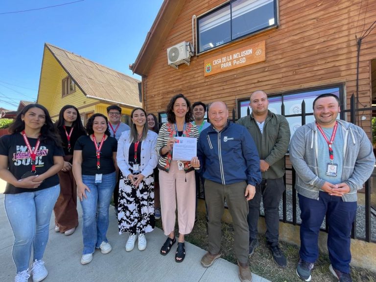 Casa de la inclusión de Panguipulli recibió acreditación como entidad calificadora externa de discapacidad