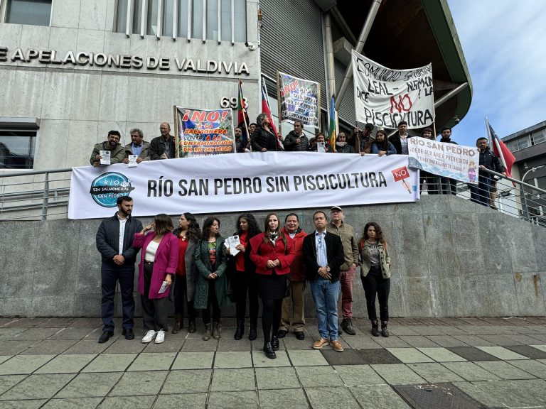 Movimiento ciudadano y autoridades recurren a la justicia para frenar piscicultura en río San Pedro