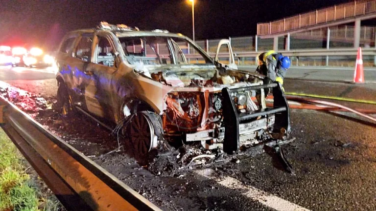 Incendio destruyó patrulla de Carabineros del retén de Casma en Frutillar