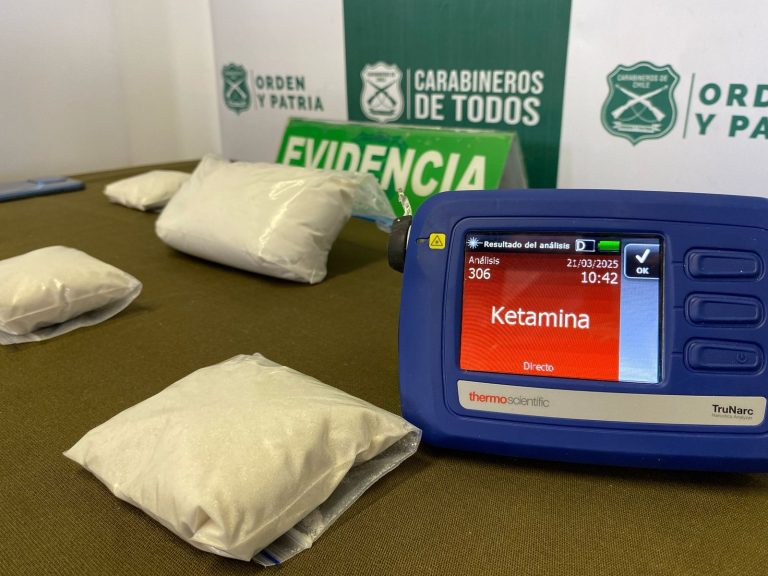 Ciudadana extranjera quedó en prisión tras ser detenida con más de un kilo de ketamina en La Unión