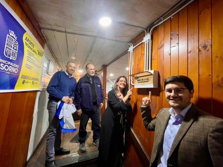 Sociedad de Socorros Mutuos de Rahue mejoró sus instalaciones eléctricas gracias a programa de Saesa