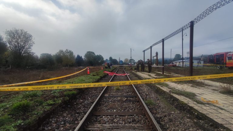 Fiscalía investiga muerte de adulto mayor atropellado por tren en Antilhue