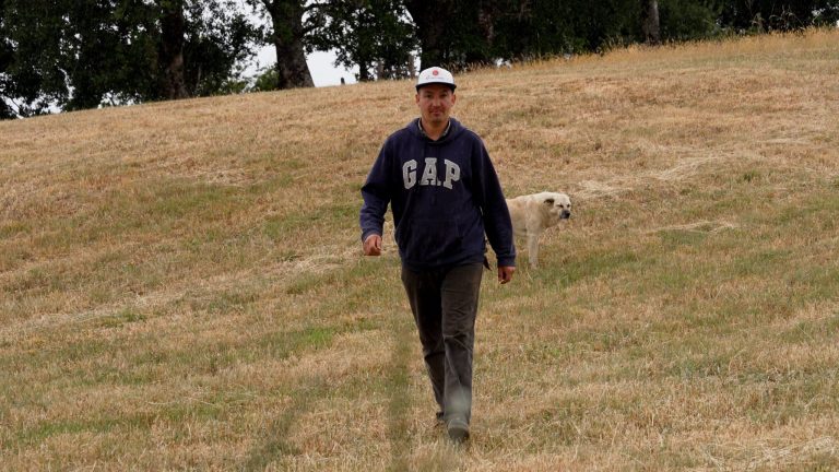 Luis Cortés, pequeño agricultor de La Luma, mejora su productividad gracias a nuevo tractor