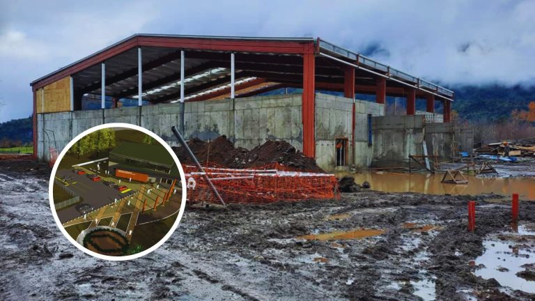 Aprueban más de $838 millones para terminar el anhelado gimnasio de Riñinahue en Lago Ranco