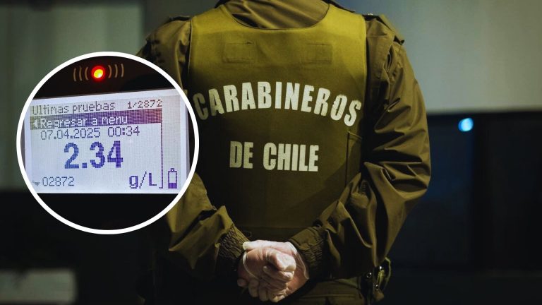 Conductor en completo estado de ebriedad protagoniza choque y se niega a colaborar en Paillaco