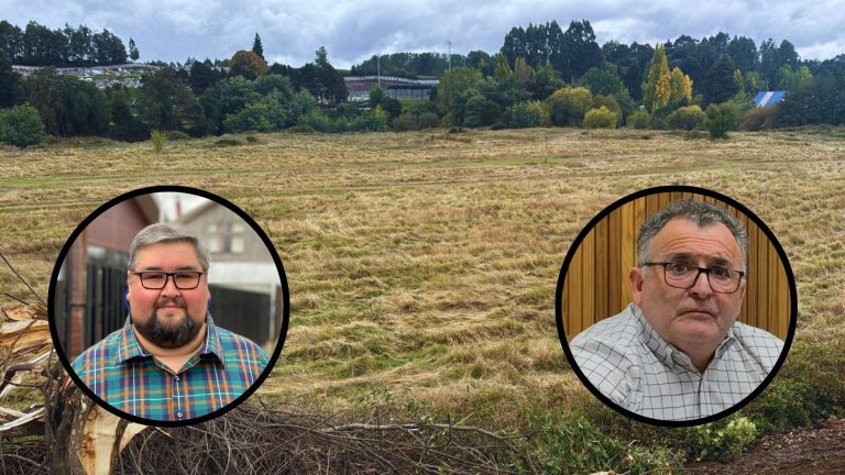 El terreno es privado, no un bien nacional de uso público