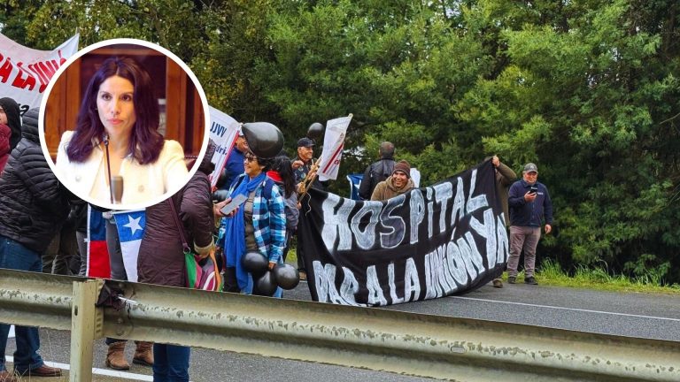 Senadora María José Gatica destaca manifestación en favor del Hospital de La Unión