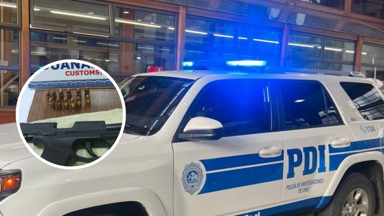 Dos argentinos intentaron entrar a Chile con pistola, droga y 30 mil dólares