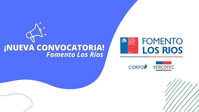 Convocatorias Fomento Los Ríos: Ampliación programa de difusión tecnológica PDT Los Ríos 2025