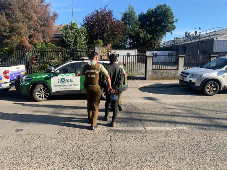 Detienen a sujeto con seis órdenes vigentes tras intento de robo en Casa Duhalde