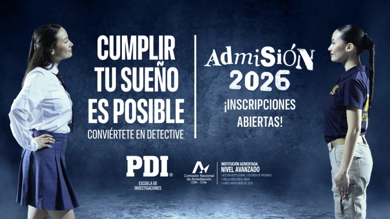 PDI abre nuevo proceso de postulación para Oficial Policial