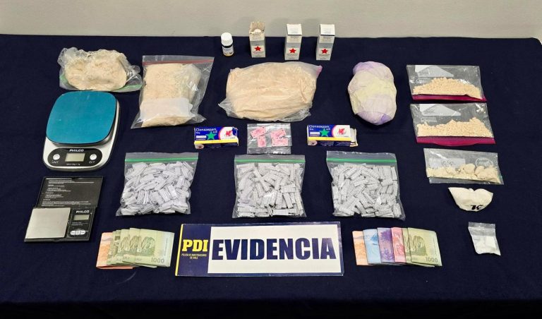 PDI incautó más 37 mil dosis de drogas en Valdivia