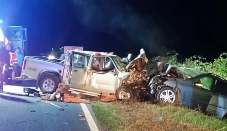 Fatal colisión frontal en Puerto Octay dejó dos fallecidos y tres heridos