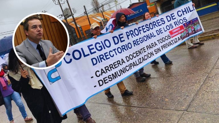 Gremio docente de Los Ríos rechaza descuentos a profesores de Río Bueno que se sumaron al paro