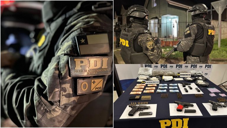 PDI desarticula organización criminal de extranjeros ligada al narcotráfico en Osorno