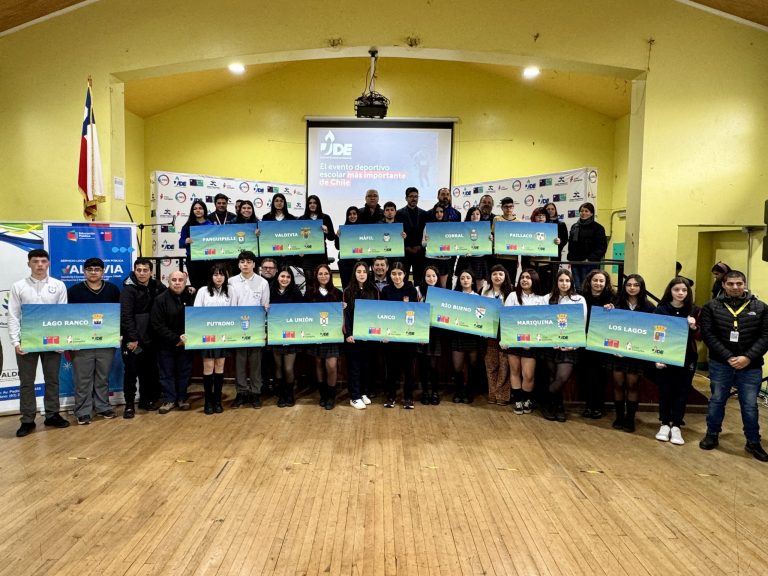 Juegos Deportivos Escolares 2025 se despliegan por la región de Los Ríos